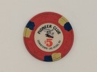 Pioneer Club  downtown Lv    5 Casino Chip  Vegas Vic  Used  Good Condition