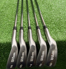 Wilson Tour Rx Iron Set 5-9i    Regular Steel   New Grips   Sa6915