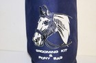 Equestrian Vintage Canvas Grooming Kit And Pony Bag 
