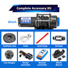 Weisen 4500lb 12v Electric Winch Mount Kit For 2015-2025 Honda Pioneer 500 520