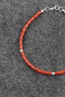Coral   Sterling Silver Bracelet - Doreen Jake