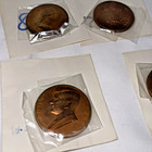 Lot Of 6 Presidential Coin Plus 1969 Us Mint Philadelphia Independence Mall Unc