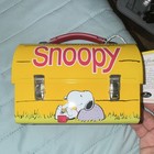 Hallmark School Days Snoopy Doghouse Peanuts Limited Edition Metal Lunch Box Tin