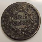 1846 Braided Hair Large Cent 1c In Xf au Condition