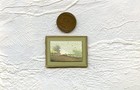 1 12 Scale Miniature Dollhouse Original Art  By Sandra Frantz