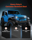 Front Bumper Compatible With 2007-2018 Wrangler Jk jku With Winch Plate