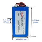 3 7v 6000mah-22 2wh Rechargeable Li-ion-battery - Real Capacity Super Durabil   