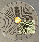 Brand New Easy Use Accurate Circular Spiral Stamp Perforation Perf Gauge Guage