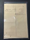 Laminat Straits Settlements Singapore Malacca Education Office Old Document 1894