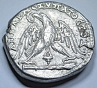 198-217 Ad Phoenicia Tyre Caracalla Silver 1 Tetradrachm Ancient Roman Coin