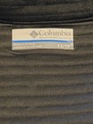 Columbia Women s Xs Arctic Air Half Zip Pullover Fleece Charcoal Pre-owned 