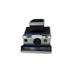 Modified Polaroid Sx-70 Instant Camera  i-type Film W  Power Back   Silver