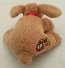 Vintage Mini Brown Pound Puppies Puppy Dog Plush 6    Tonka Small Squeaks