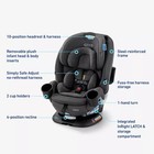 Graco Turn2me    3-in-1 Rotating Convertible Car Seat Highback Booster  Manchester