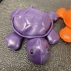 Bean Bag Turtles  Set Of 5 Sportime Indestructible Red Orange Yellow Blue Purpl