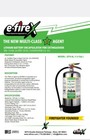     efirex Lithium Class D Fire Extinguisher Brand New 6 Liter  20lb  W bracket