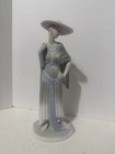 Vintage Elegant Lady Art Deco Porcelain Figurine