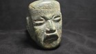 Rare Pre-columbian Serpentine Olmec  Container 1400bc- 400bc
