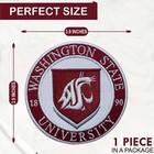 Washington State University Logo Iron On Patch - Sew Patch - Embroidered Patch