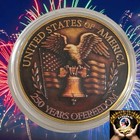 250th Anniversary United States Of America 1776-2026 Commemorative Coin Medal     