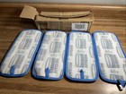 4 Pack Q820 Rubbermaid Hygen 12 5 Inch Microfiber Damp Mop Blue New
