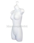 Dress Body Form Torso Mannequin White Female - Hollow Back Clothing Display New