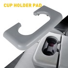 1x Grey Cup Holder Armrest Pad For Ford F-250 F-350 F-450 1999-2010 Trucks
