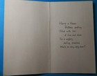 Vintage Child s Birthday Puppy With Bow Tie Unused Card   Envelope