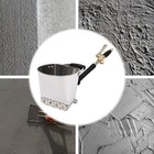 Cement Mortar Concrete Air Stucco Sprayer Hopper 4 Jet Paint Wall Plastering Gun