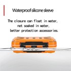 Waterproof Fishing Tackle Box  Floating Storage  Double-sided Lure Box With Adju