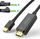 4k Mini Displayport To Hdmi Cable 6ft 2-pack  Mini Dp To Hdmi Cable Adapter