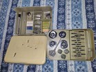 Necchi Supernova Sewing Machine Set  Cams  Tools  Feet  Oiler  Needles  Case