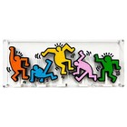 Wall Mounted Display Case For Lego   31216 Art Keith Haring     Dancing Figures