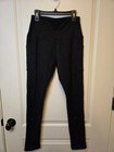 Black Fleece Lined Leggings S m Buttery Soft High Waist Pockets