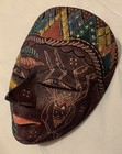 Vintage - Java Tribal Decorative Hand Crafted Wood Mask - Wall Hanging