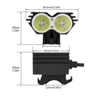 Waterproof Bright Led Bike Light Usb Rechargeable Bicycle Front Headlight 4 Mode