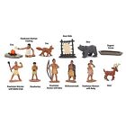 Powhatan Indians Toob Mini Figures Safari Ltd New Toys Educational Figurines