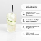 A Bar Above Stainless-steel Cocktail Straws  Standard  thin   Stainless Steel 