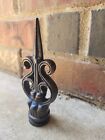 Cast Iron Finial  Ornamental Fence Topper  Bottle Top Craft Supply  New  Fencing