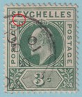 Seychelles Sg 47a  Used -  Dented Frame Variety - No Faults Very Fine  - Rxx