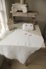 1 Single Vintage Kitchen Towel French Cotton Dish Napkin Hand Towel Waffle Text
