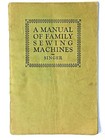 Singer Manual Of Family Sewing Machines For Students 52pg Booklet 1929 