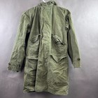 Us Military Parka Men Medium Green M 1943 Talon Zipper Coat 40s Og Arctic Alaska