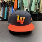 Las Vegas Aviators Hat Cap Fitted Mens 7 5 8 Blue Milb Baseball New Era 59fifty