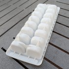Rubbermaid Ice Cube Tray 1-pack Easy Release White Freezer Bpa Free Plastic
