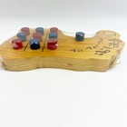 Vintage 1991 Tic Tac Toe Game Wood Foot Board The Toy Box New Sealed
