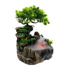 220v Tabletop Waterfall Fountain Indoor Zen Relaxation For Office  Living Room