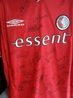 New -team Signed - Men s Fc Twente Umbro 2001-2002 Home Soccer Football Jersey L