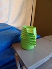 Tupperware Retro Green Nesting Measuring Cups Complete Set Of 6 1 4 Cup To 1 Cup