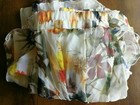 Women s Elegant Summer Full Length Boho Floral Print Pleated Chiffon Skirt